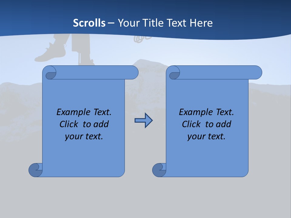 Rich Hand Giving Alms To Beggar PowerPoint Template