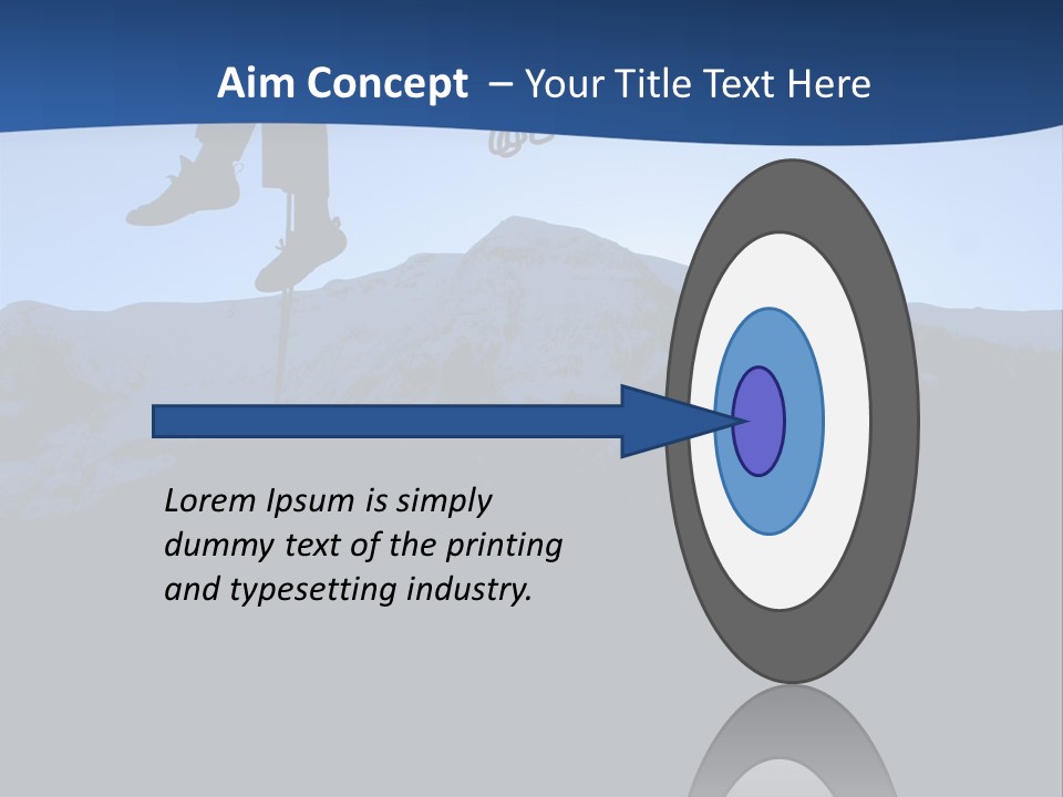 Rich Hand Giving Alms To Beggar PowerPoint Template