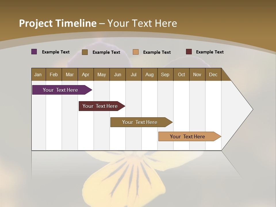 Viola Cornuta PowerPoint Template