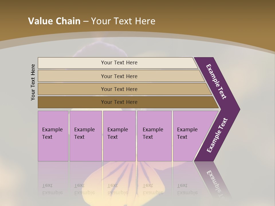 Viola Cornuta PowerPoint Template