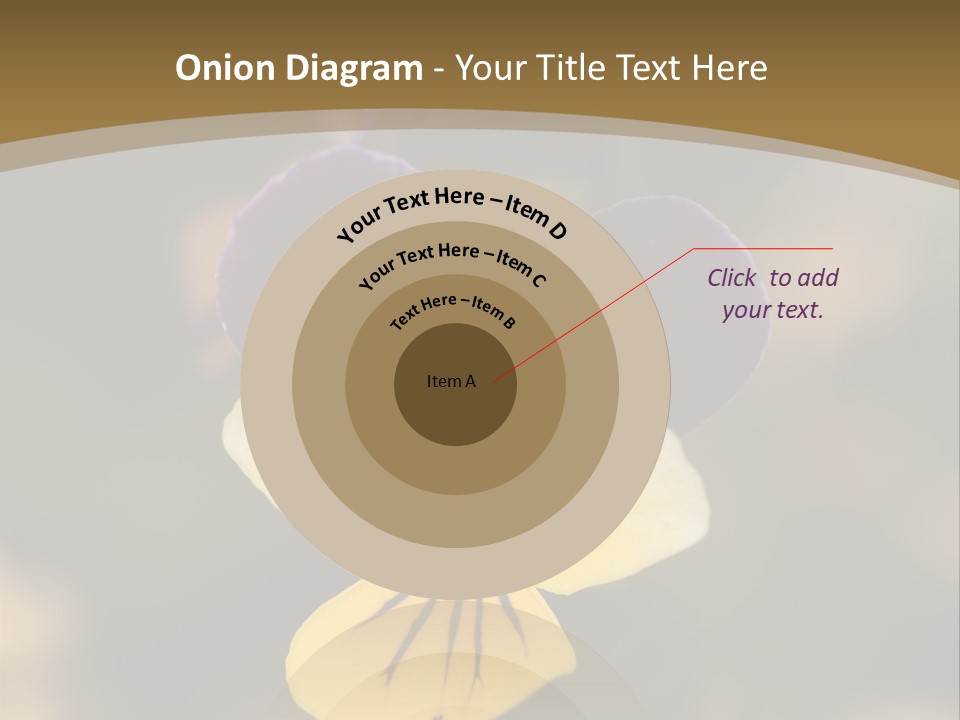 Viola Cornuta PowerPoint Template