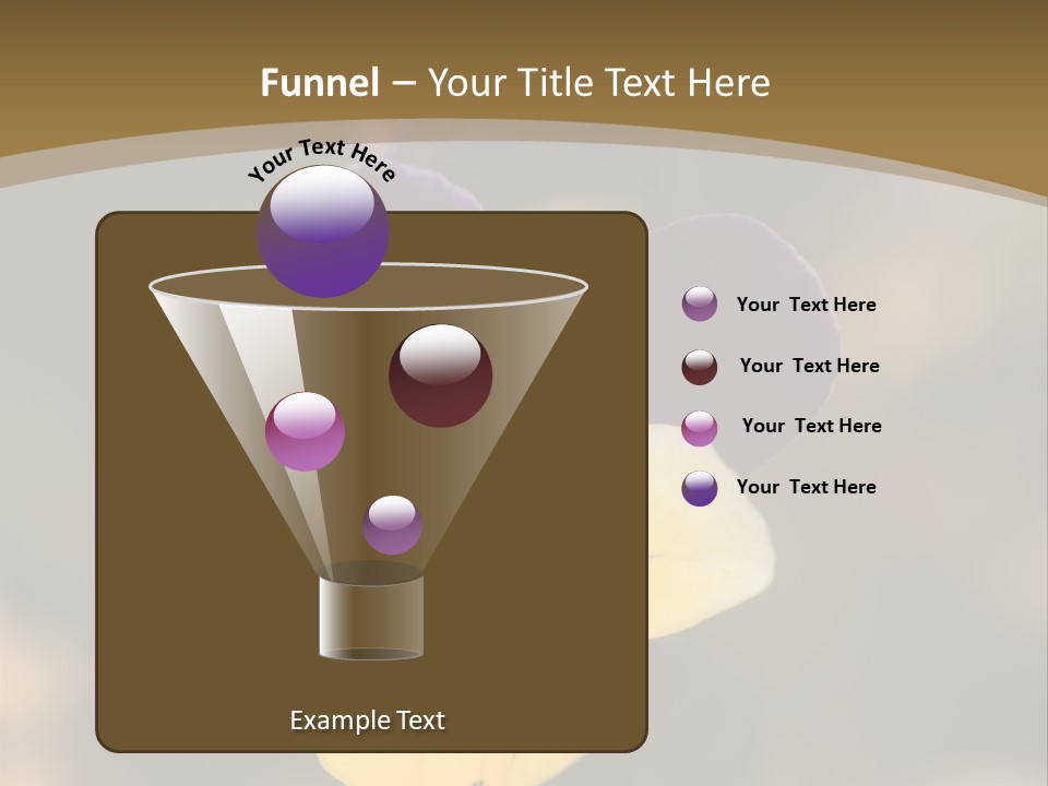 Viola Cornuta PowerPoint Template