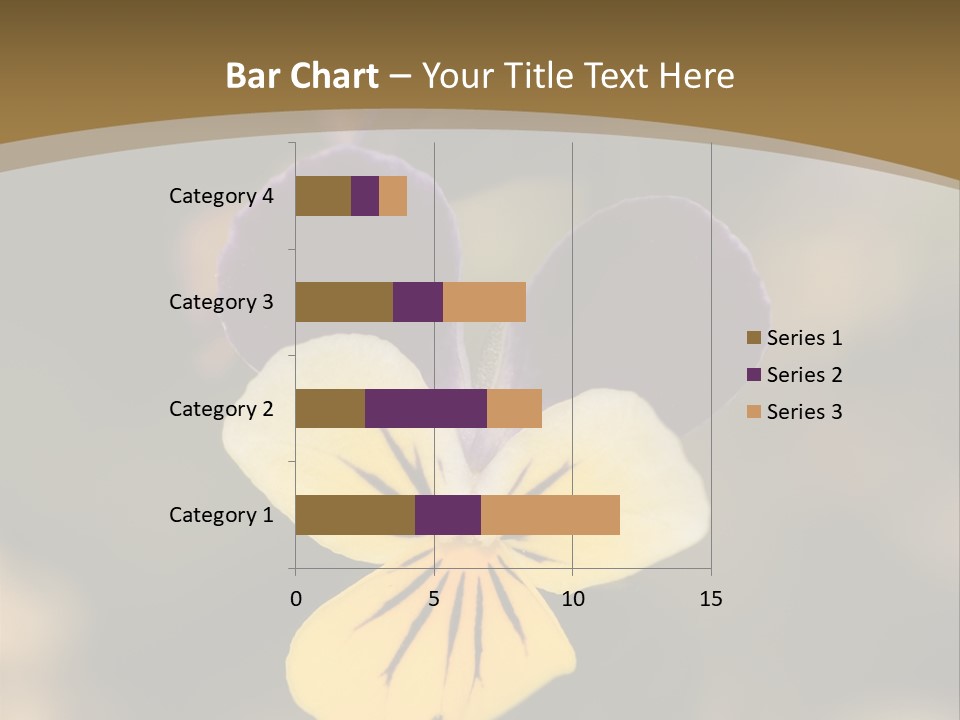Viola Cornuta PowerPoint Template