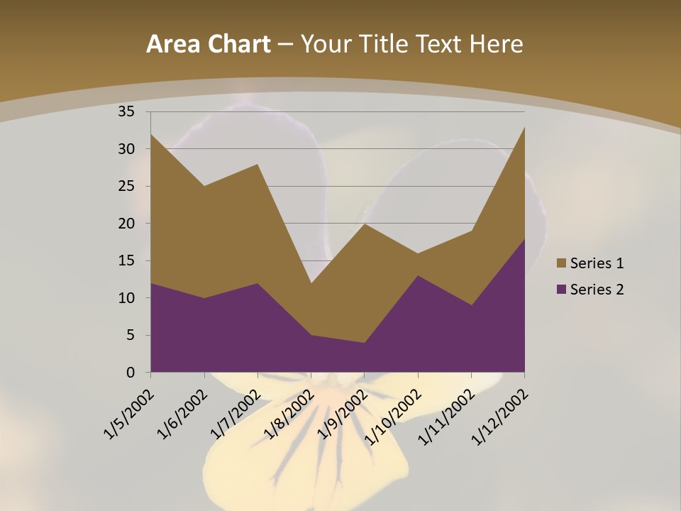 Viola Cornuta PowerPoint Template