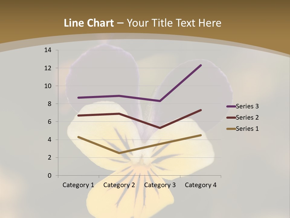 Viola Cornuta PowerPoint Template
