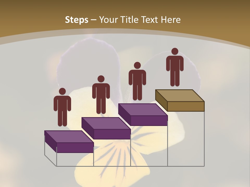 Viola Cornuta PowerPoint Template