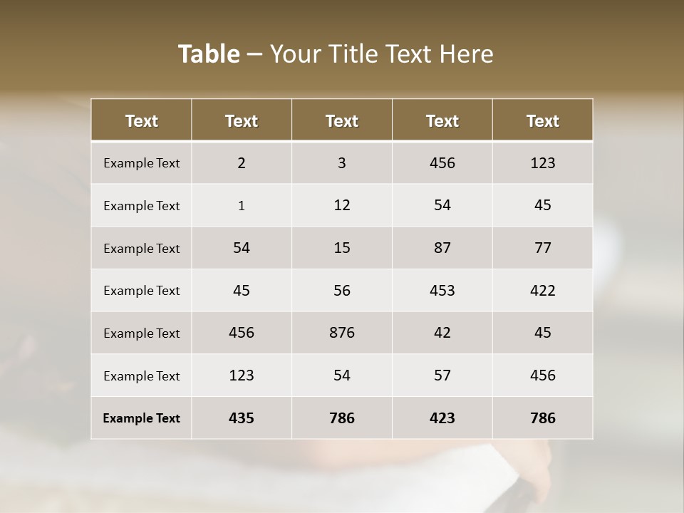 A Young Woman Having Massage In Tropical Spa PowerPoint Template