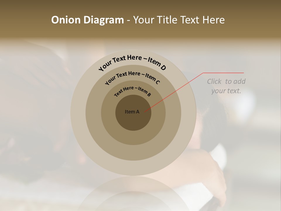 A Young Woman Having Massage In Tropical Spa PowerPoint Template