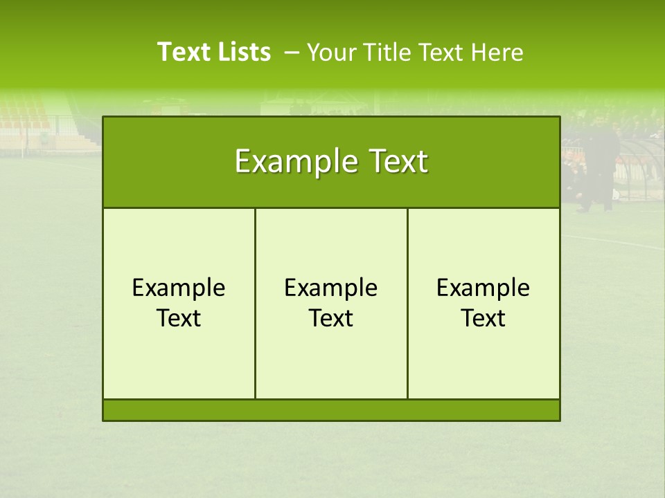 Soccer Match PowerPoint Template
