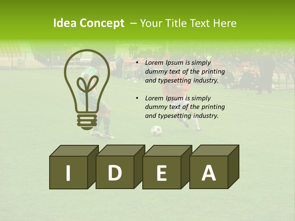 Soccer Match PowerPoint Template