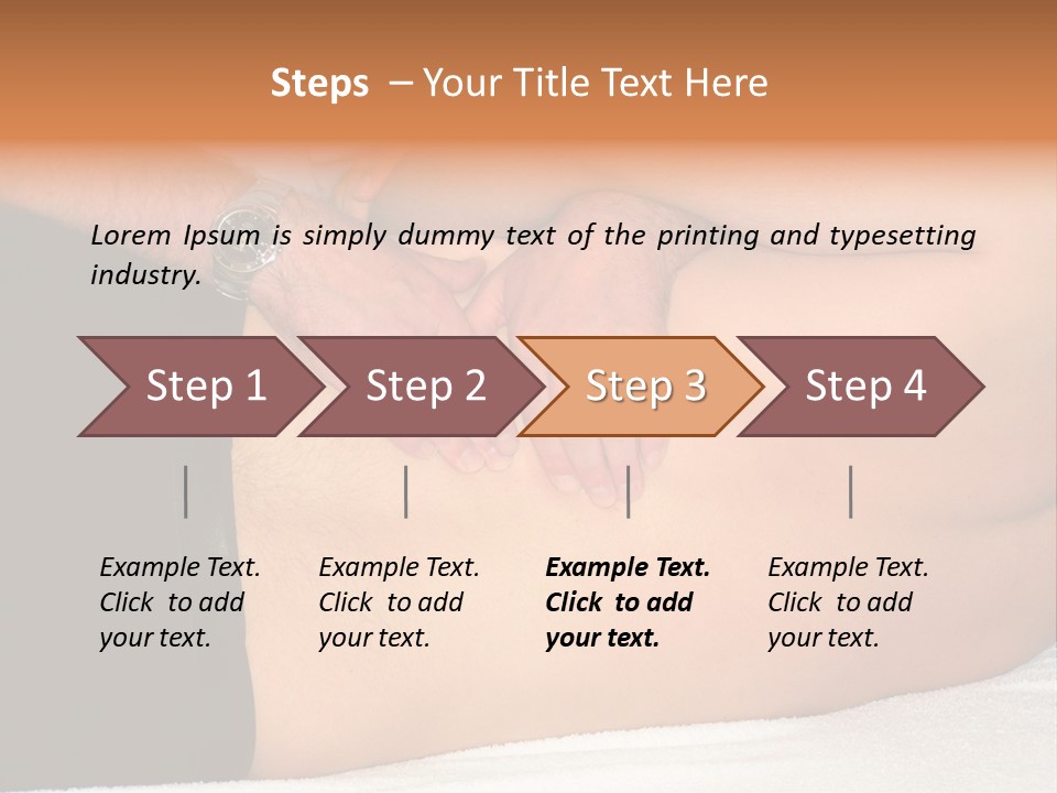 Osteopath, Back Pain PowerPoint Template