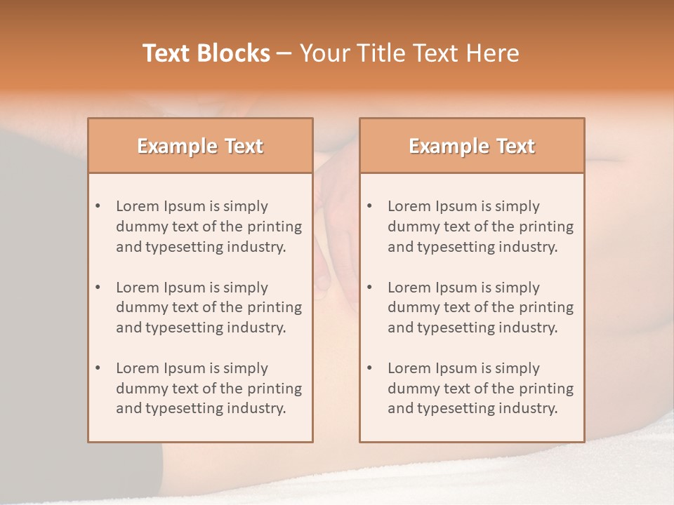 Osteopath, Back Pain PowerPoint Template