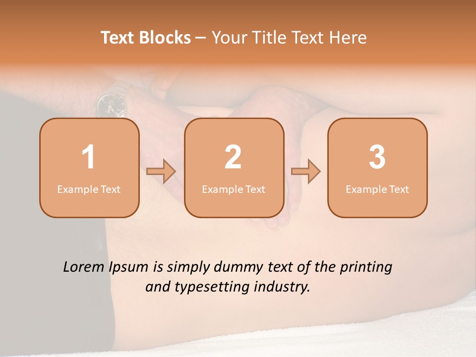 Osteopath, Back Pain PowerPoint Template