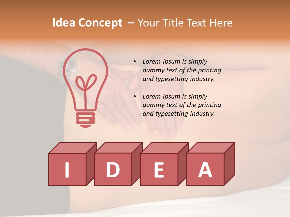 Osteopath, Back Pain PowerPoint Template