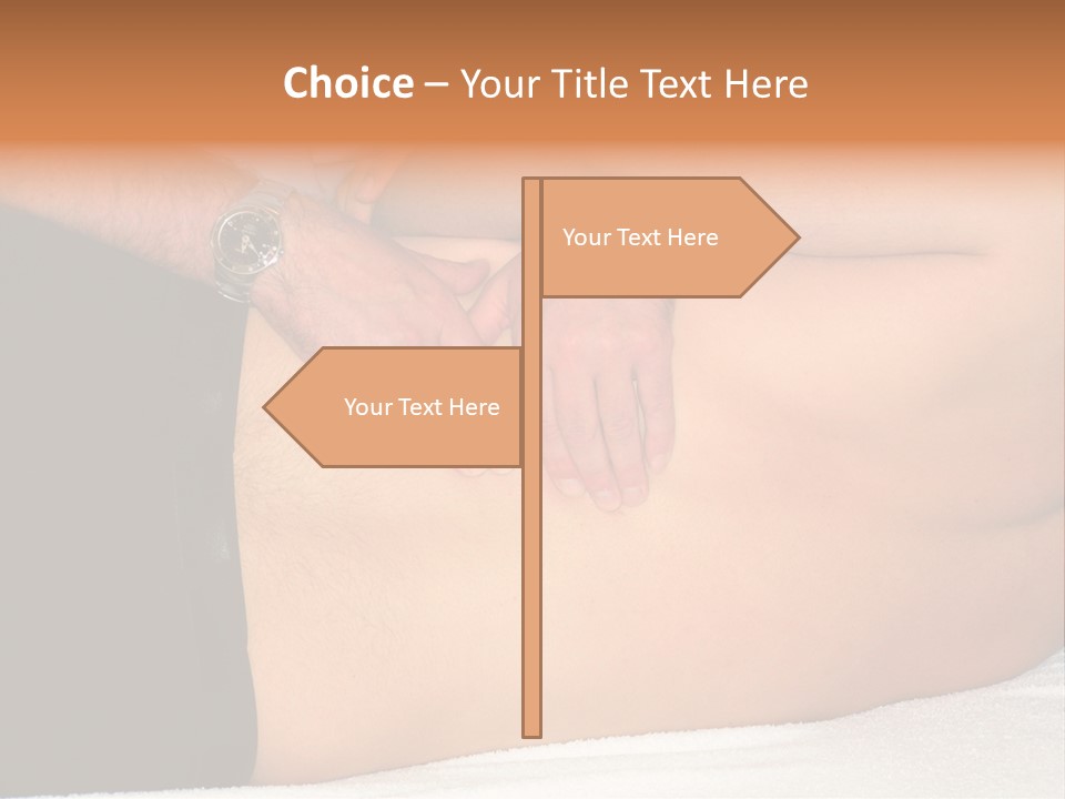 Osteopath, Back Pain PowerPoint Template