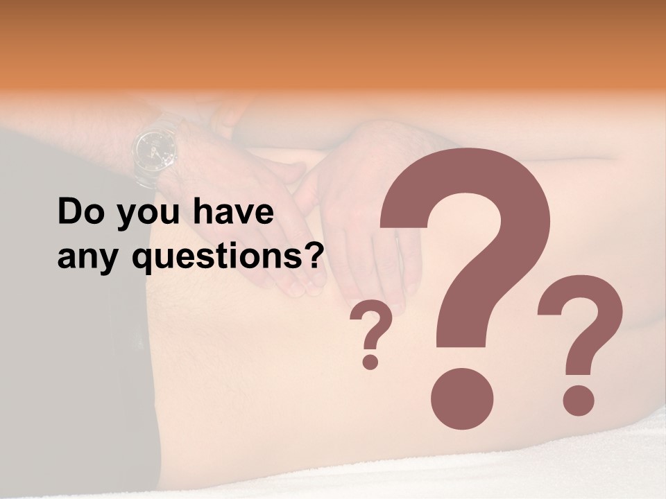 Osteopath, Back Pain PowerPoint Template