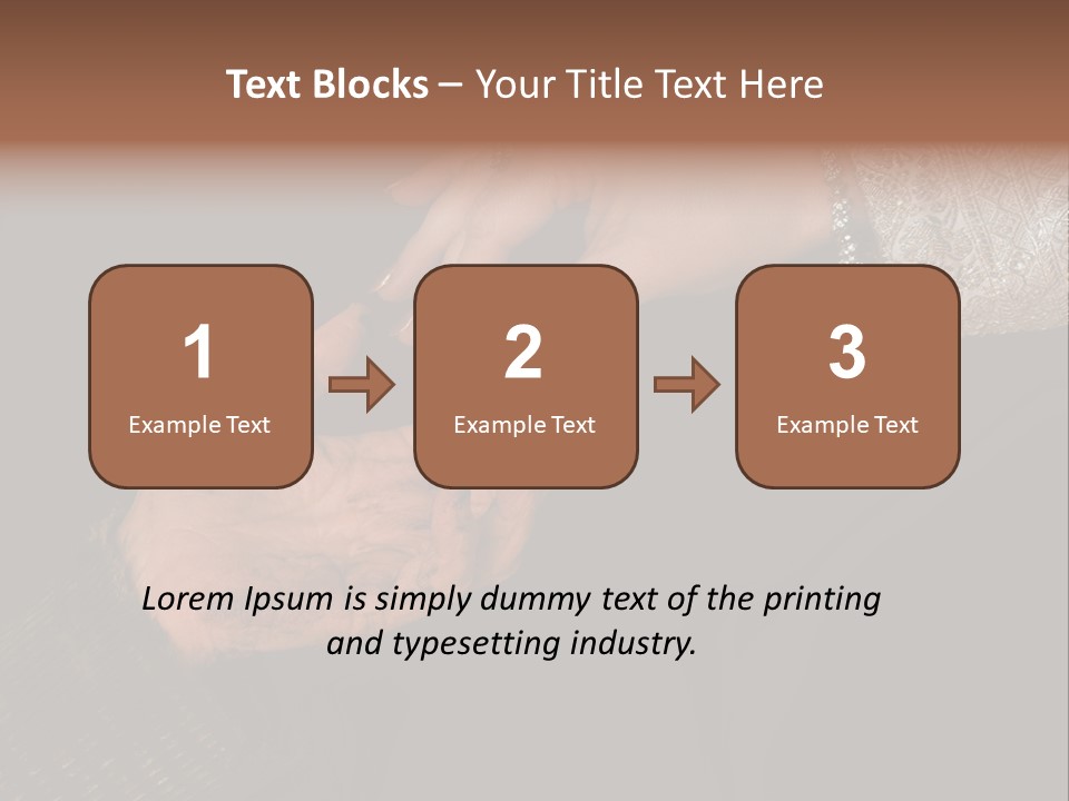 Rich Hand Giving Alms To Beggar PowerPoint Template