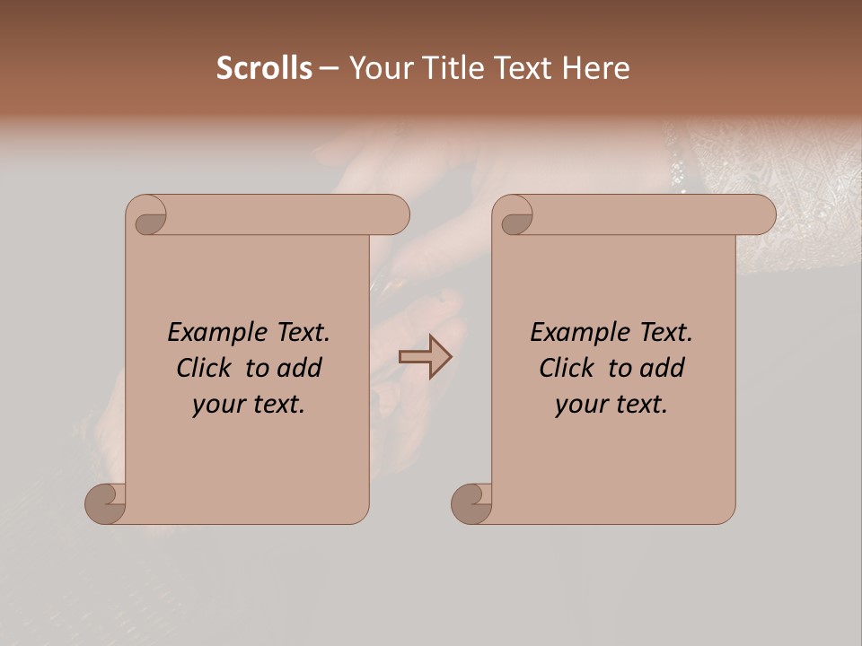 Rich Hand Giving Alms To Beggar PowerPoint Template
