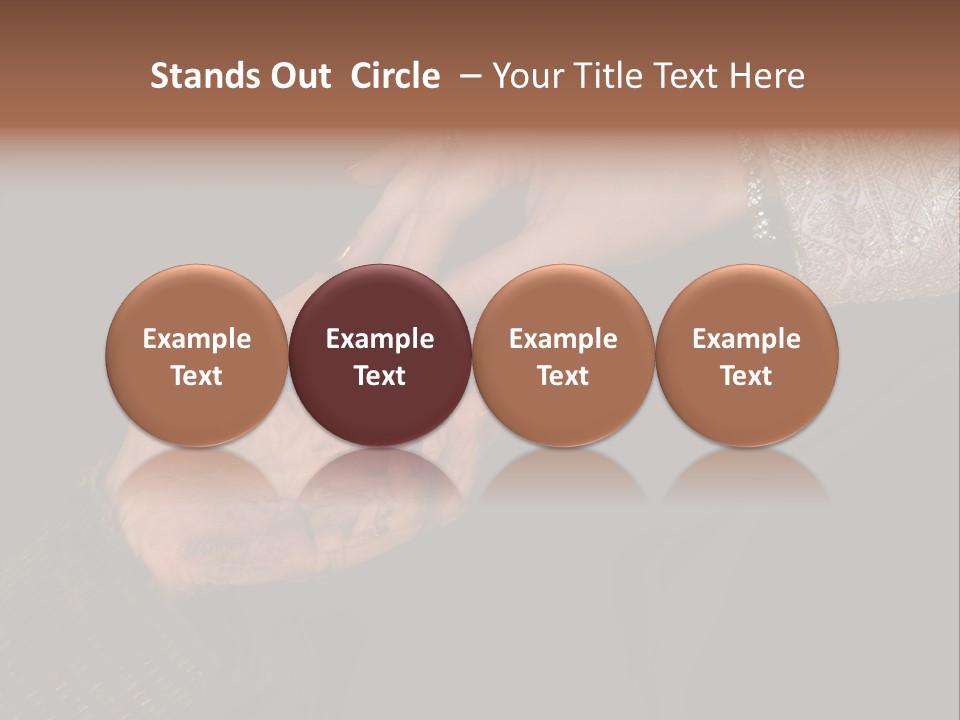 Rich Hand Giving Alms To Beggar PowerPoint Template