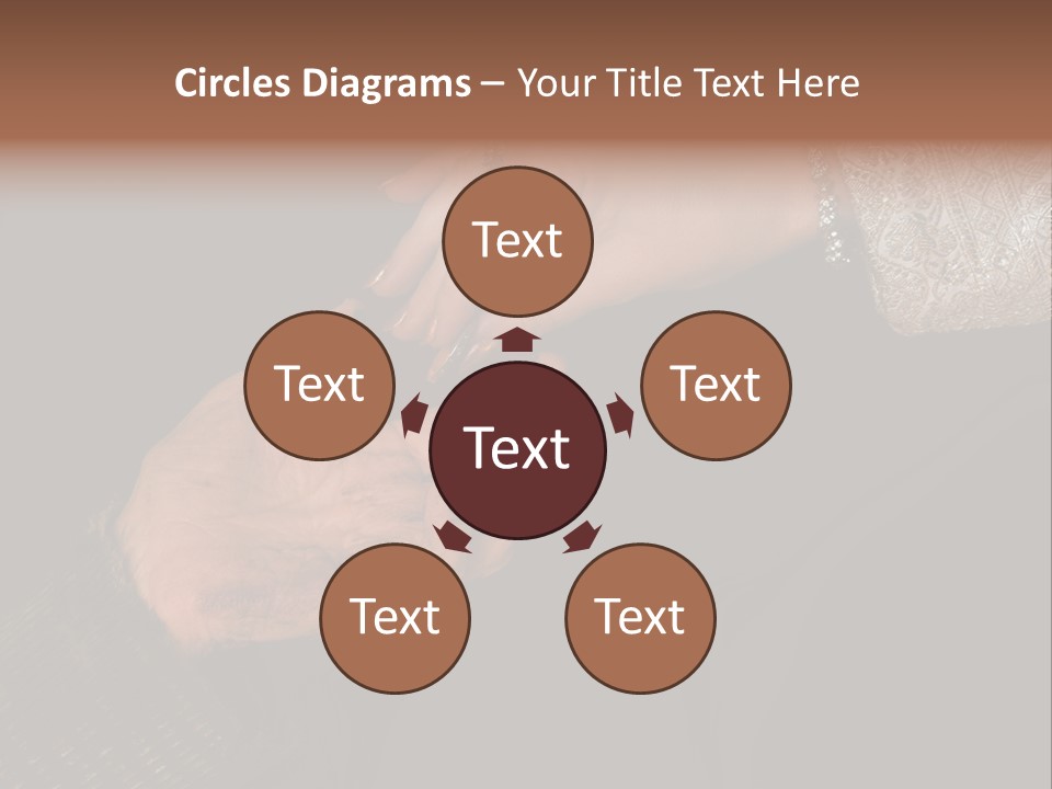 Rich Hand Giving Alms To Beggar PowerPoint Template