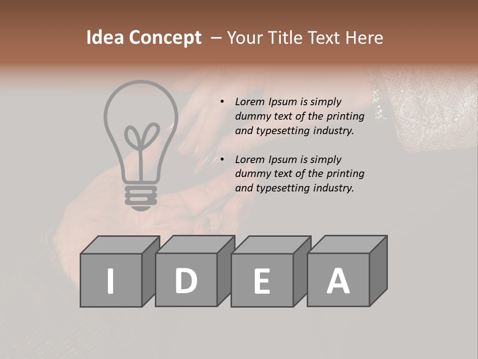 Rich Hand Giving Alms To Beggar PowerPoint Template