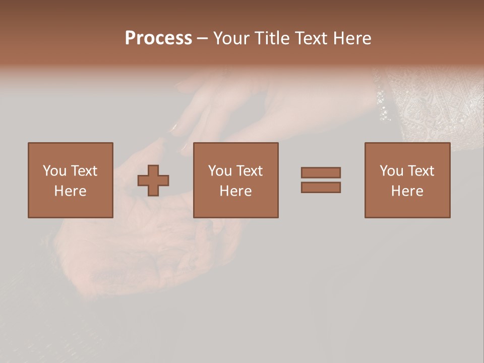 Rich Hand Giving Alms To Beggar PowerPoint Template