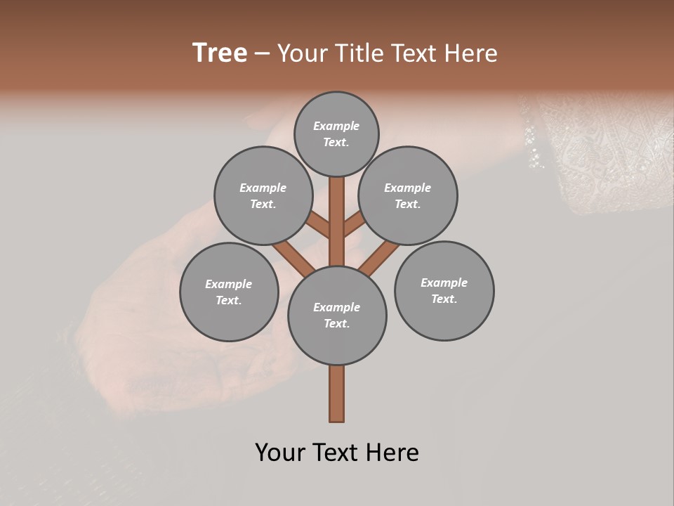 Rich Hand Giving Alms To Beggar PowerPoint Template