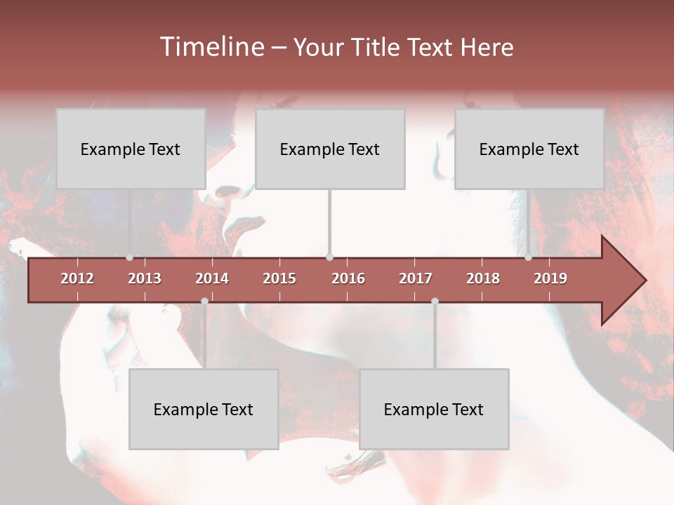 Girl Smoking PowerPoint Template