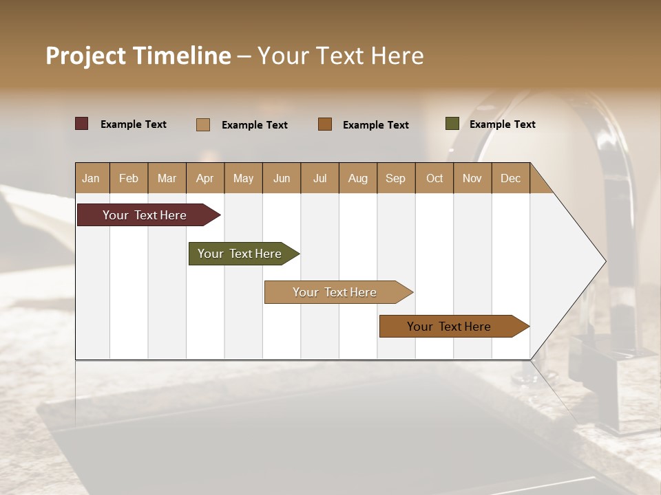 A Bowl Of Broccoli Sitting On A Kitchen Counter PowerPoint Template