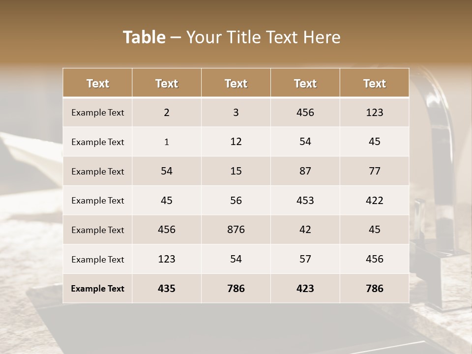A Bowl Of Broccoli Sitting On A Kitchen Counter PowerPoint Template