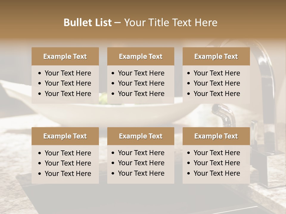A Bowl Of Broccoli Sitting On A Kitchen Counter PowerPoint Template