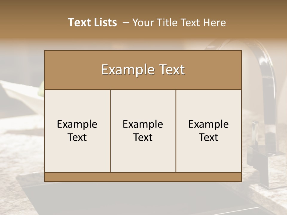 A Bowl Of Broccoli Sitting On A Kitchen Counter PowerPoint Template