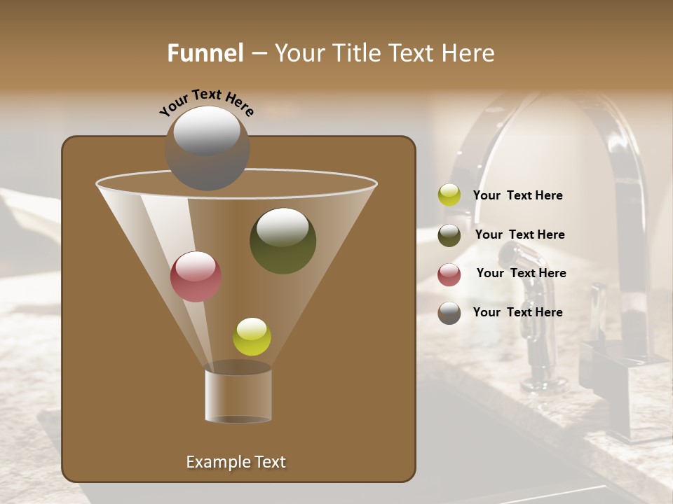 A Bowl Of Broccoli Sitting On A Kitchen Counter PowerPoint Template