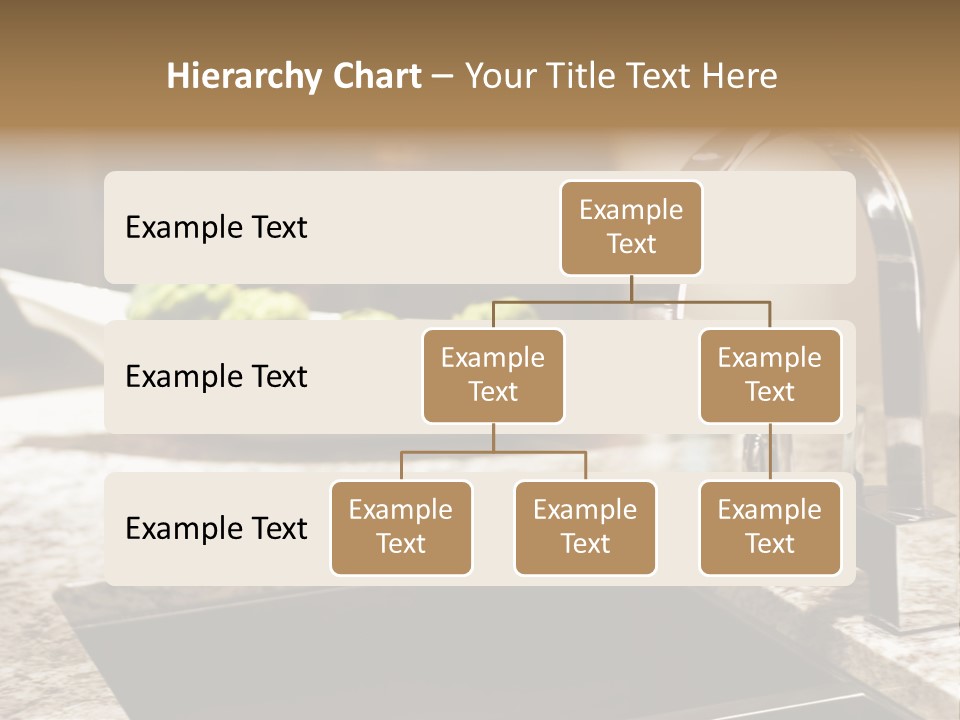 A Bowl Of Broccoli Sitting On A Kitchen Counter PowerPoint Template