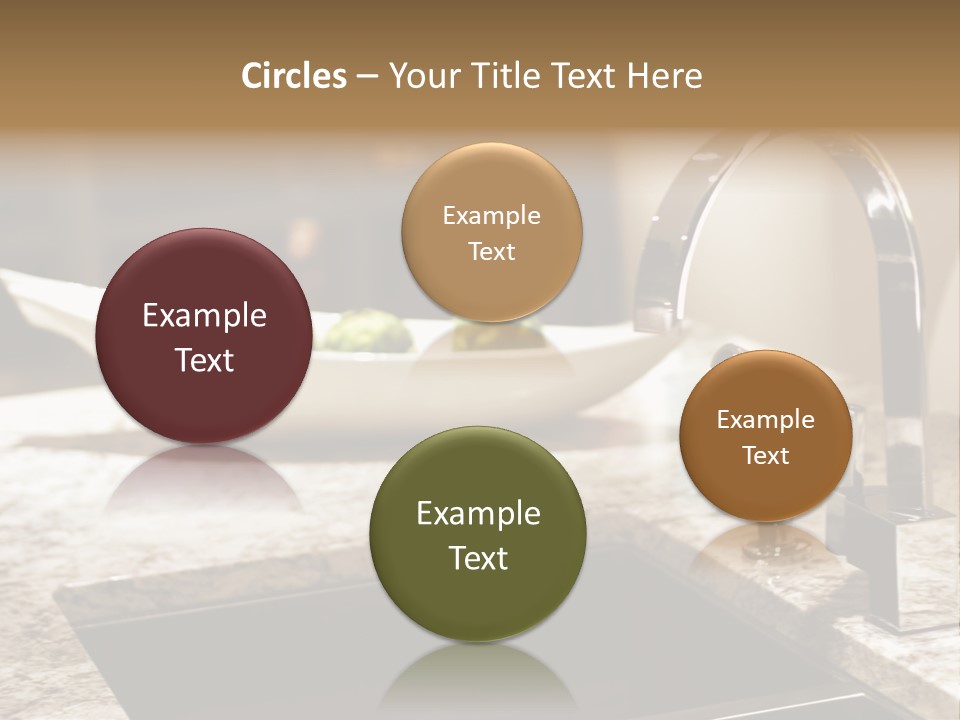 A Bowl Of Broccoli Sitting On A Kitchen Counter PowerPoint Template