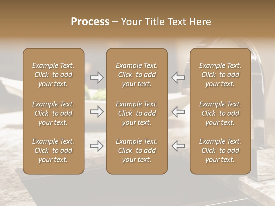 A Bowl Of Broccoli Sitting On A Kitchen Counter PowerPoint Template