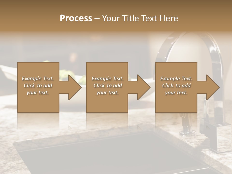 A Bowl Of Broccoli Sitting On A Kitchen Counter PowerPoint Template