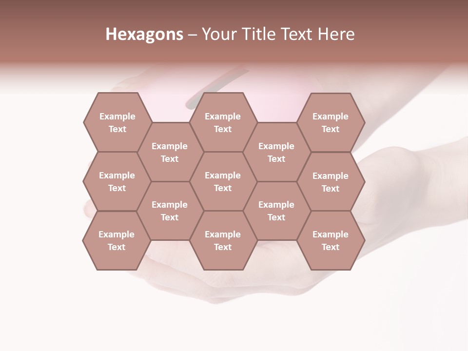 A Person Holding A Pink Piggy Bank In Their Hands PowerPoint Template