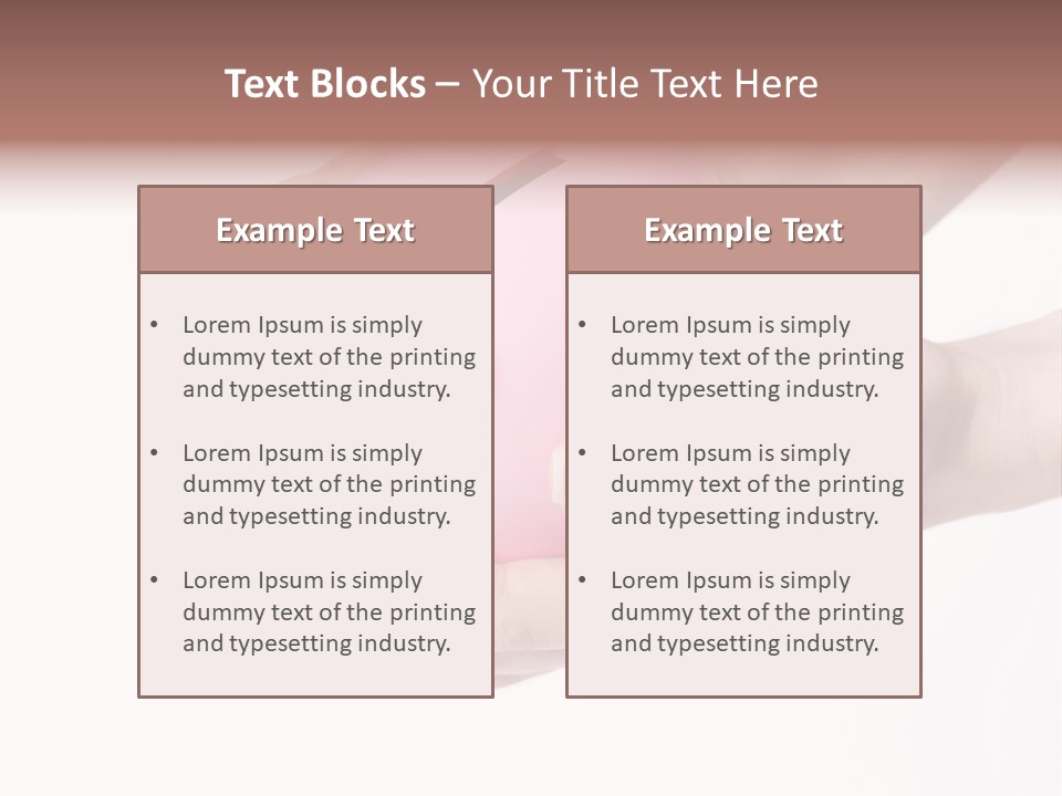 A Person Holding A Pink Piggy Bank In Their Hands PowerPoint Template