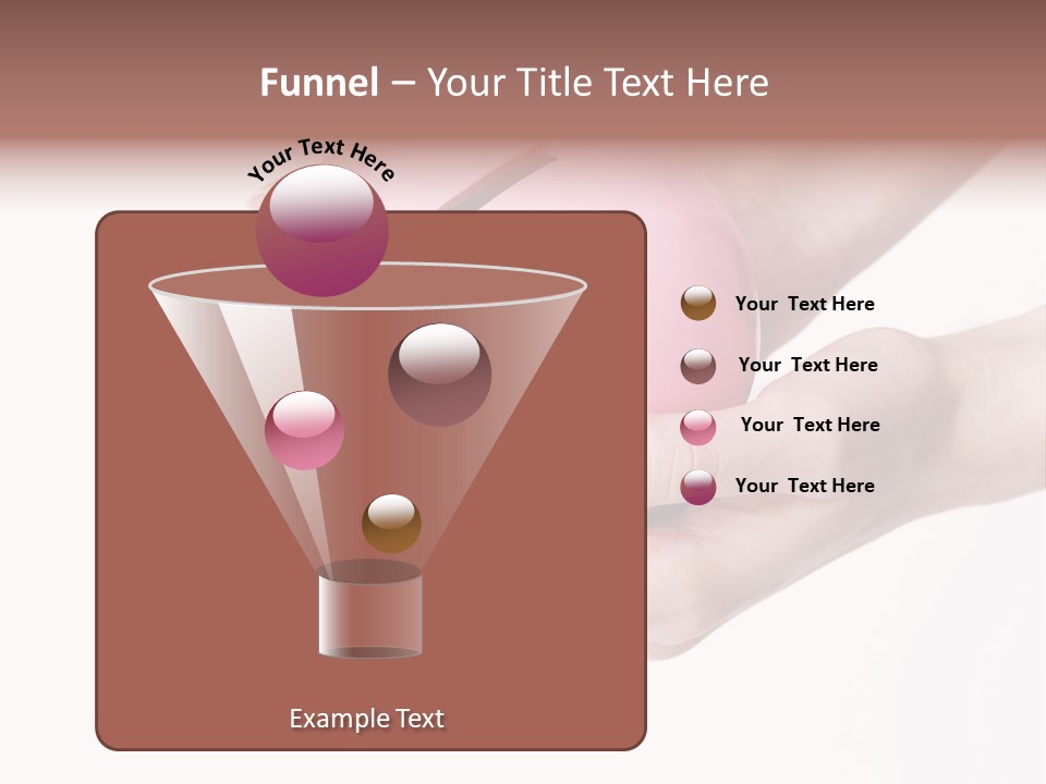 A Person Holding A Pink Piggy Bank In Their Hands PowerPoint Template