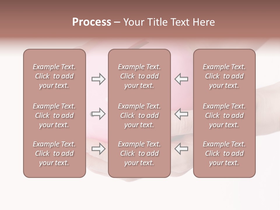 A Person Holding A Pink Piggy Bank In Their Hands PowerPoint Template