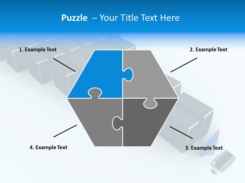 Vintage Ventriloquist Dummy 3 PowerPoint Template