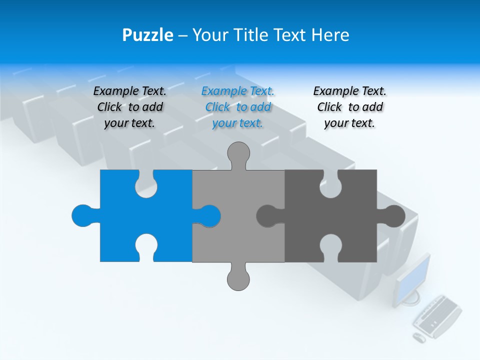 Vintage Ventriloquist Dummy 3 PowerPoint Template