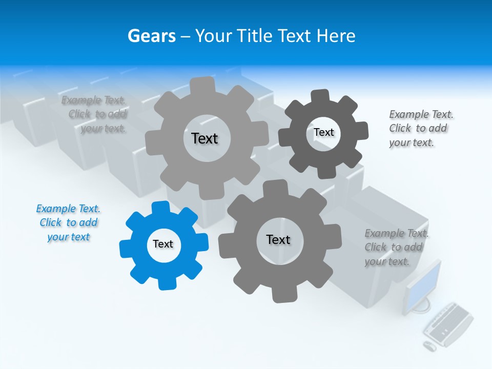 Vintage Ventriloquist Dummy 3 PowerPoint Template