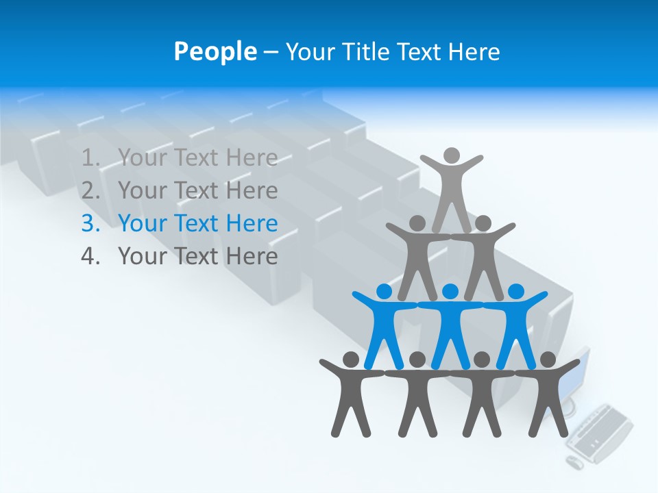 Vintage Ventriloquist Dummy 3 PowerPoint Template