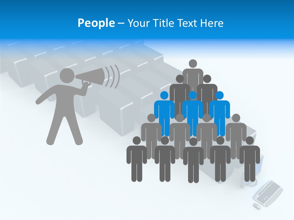 Vintage Ventriloquist Dummy 3 PowerPoint Template