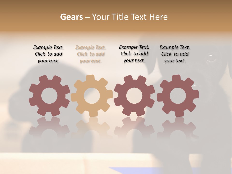 Stone Fireplace With Books On The Mantel And The Fire Blazing Inside With Natural Light PowerPoint Template