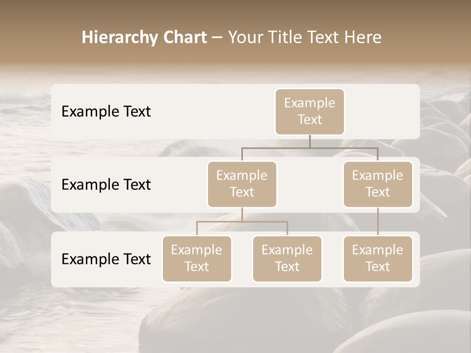 Bowling Ball Beach California Coastline PowerPoint Template