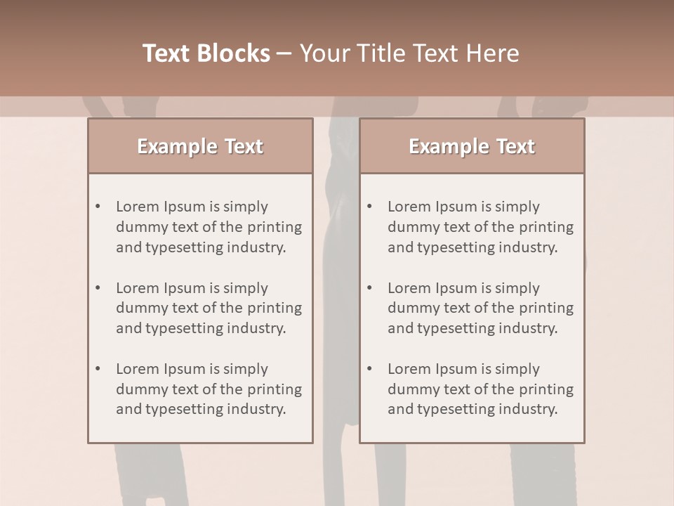 Bedroom Perspective PowerPoint Template