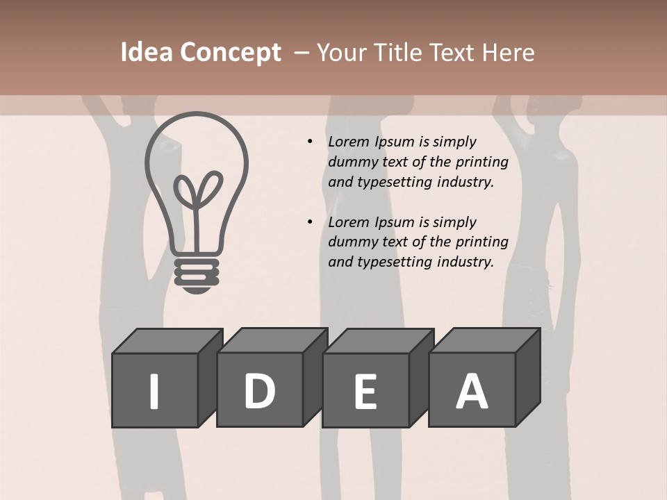 Bedroom Perspective PowerPoint Template